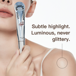 Subtle highlight. Luminous, never glittery.