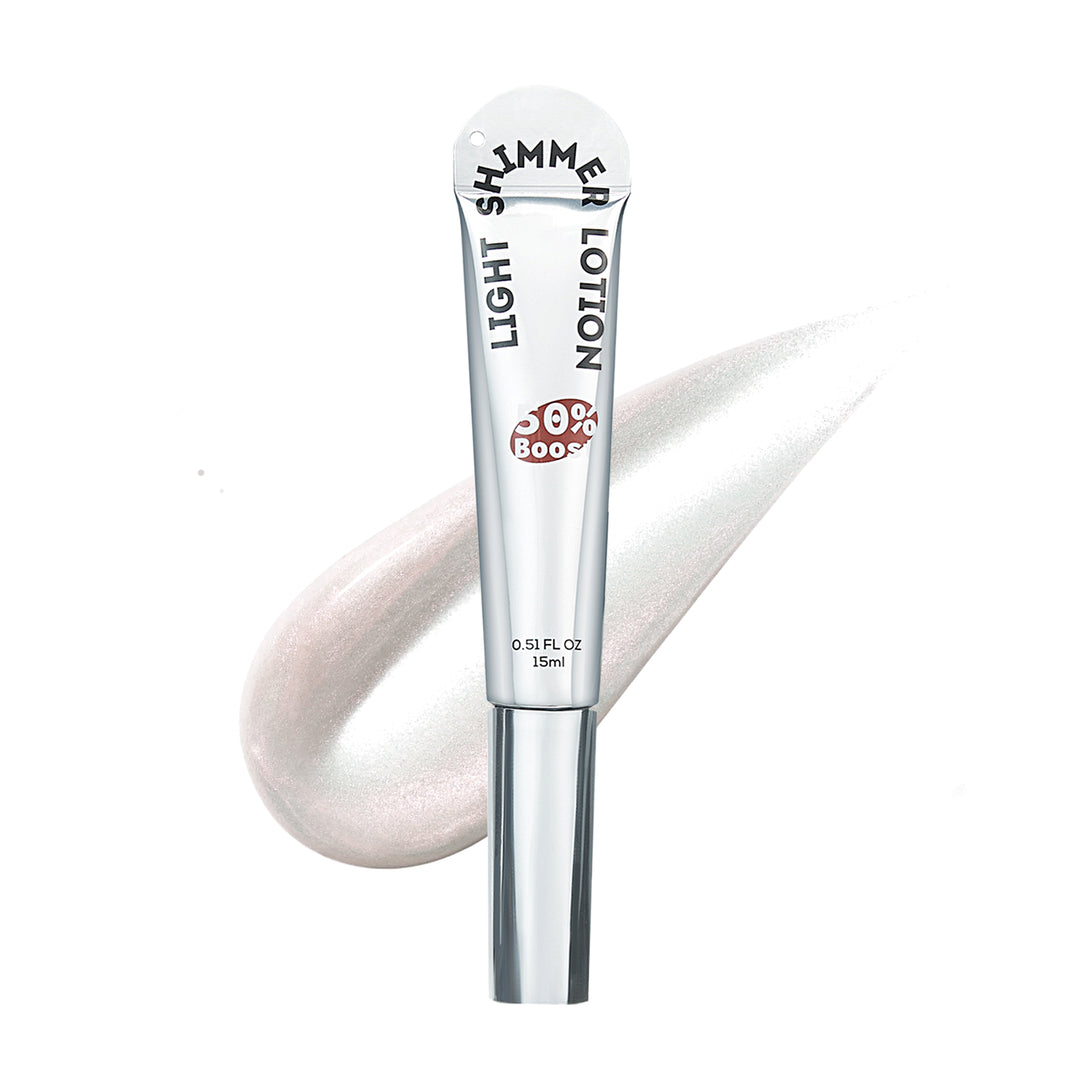 cffinder Body shimmer lotion with subtle sparkling texture for a natural glow